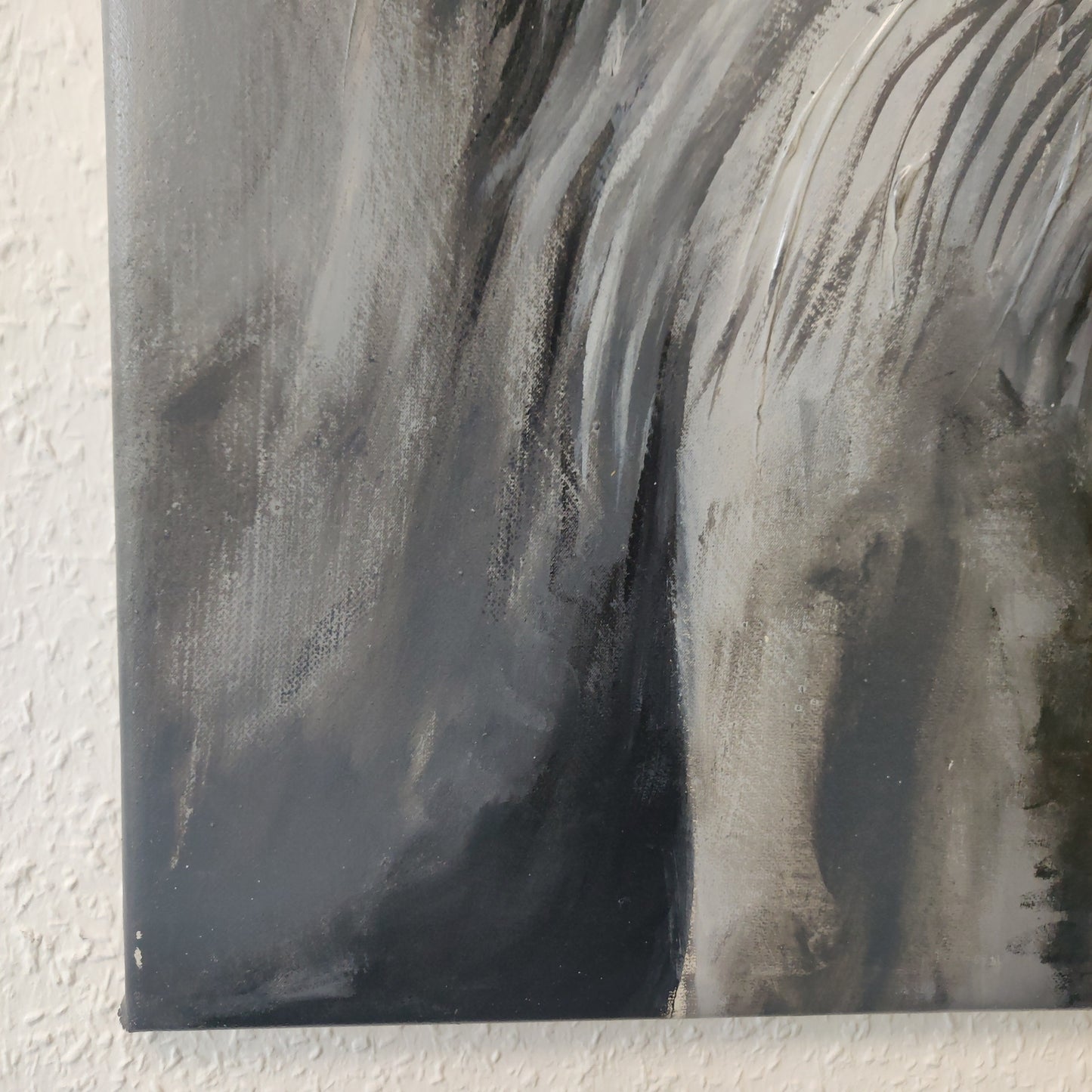 • B-Ware • 'Wachsamer Löwe' 100 x 80 cm