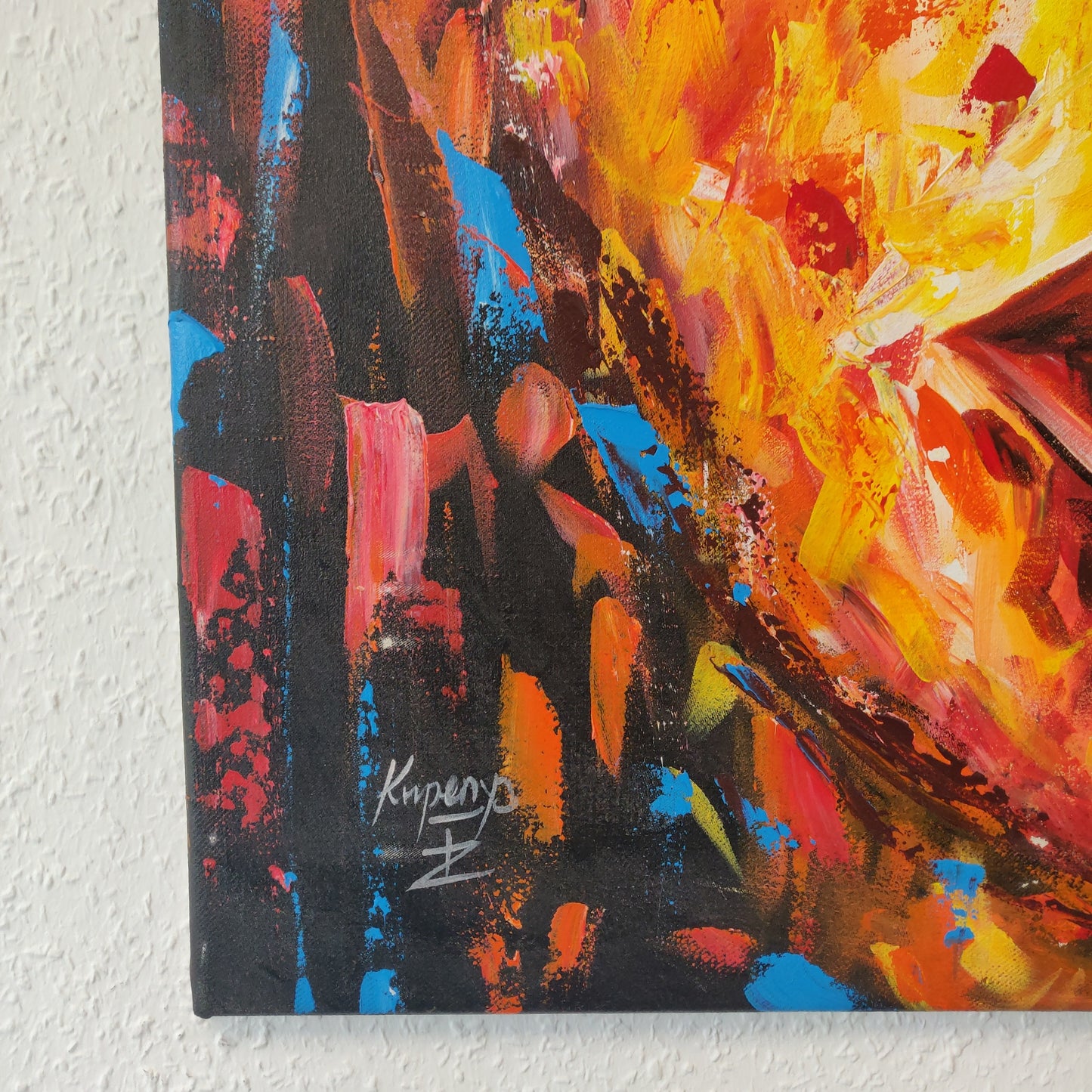 • B-Ware • 'Mosaik Frau' 95 x 75 cm