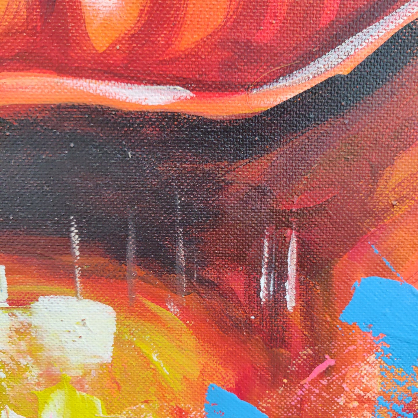 • B-Ware • 'Mosaik Frau' 100 x 80 cm