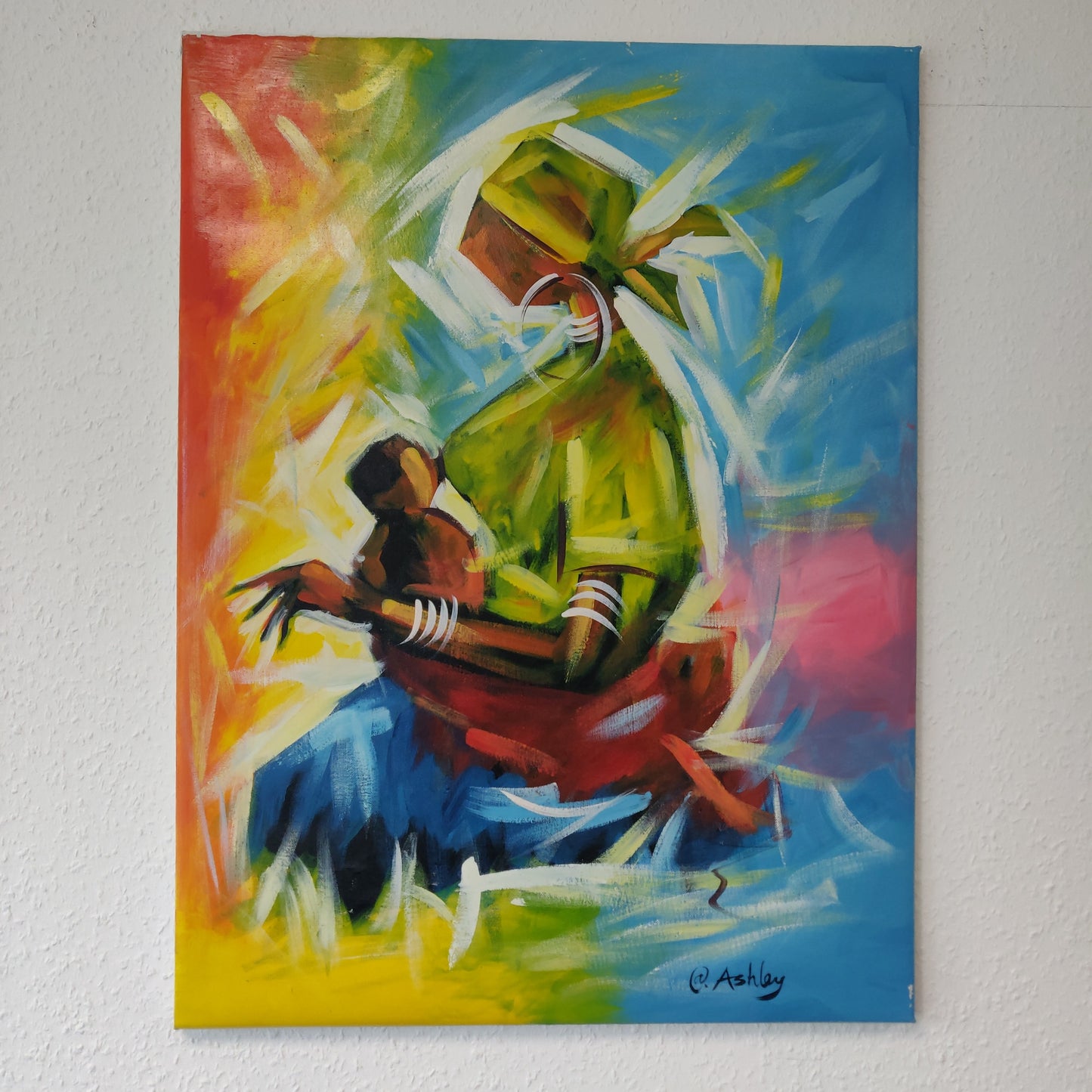 • B-Ware • 'Mutter sein' 80 x 60 cm
