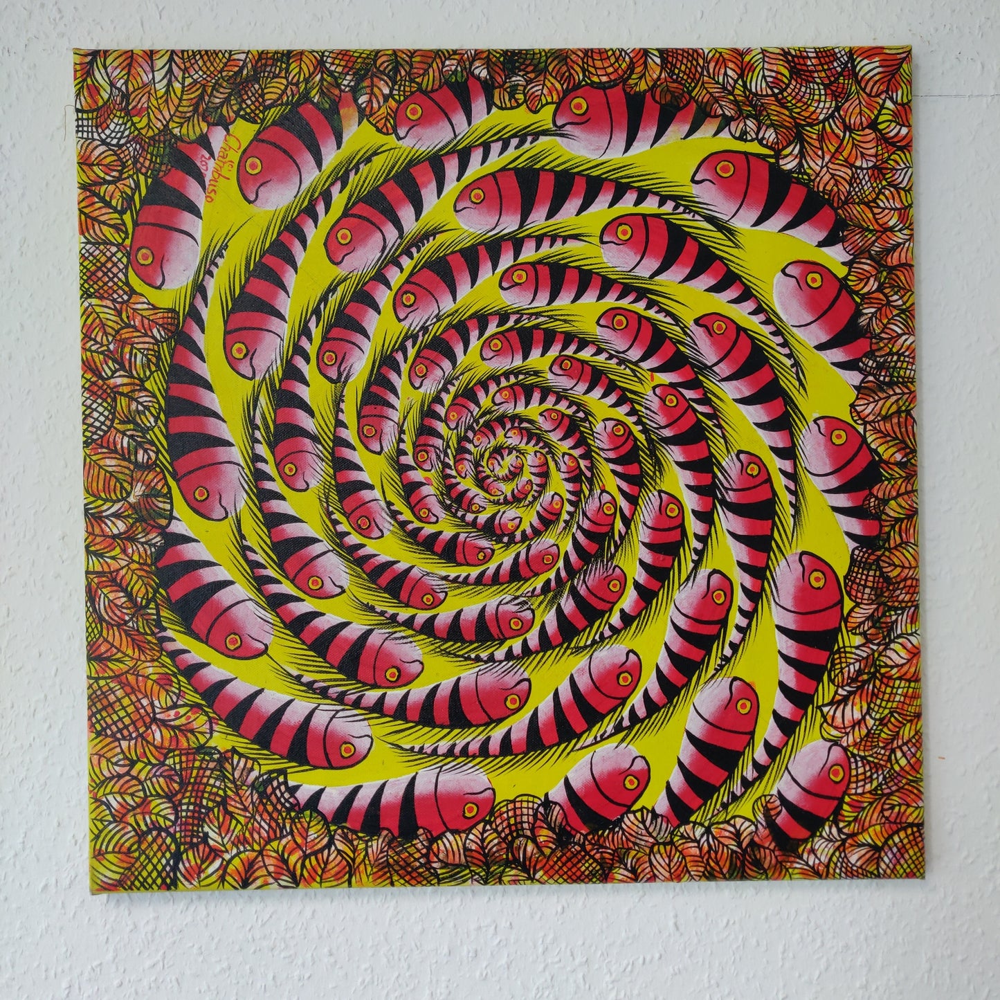 • B-Ware • 'Tinga Tinga' 55 x 55 cm