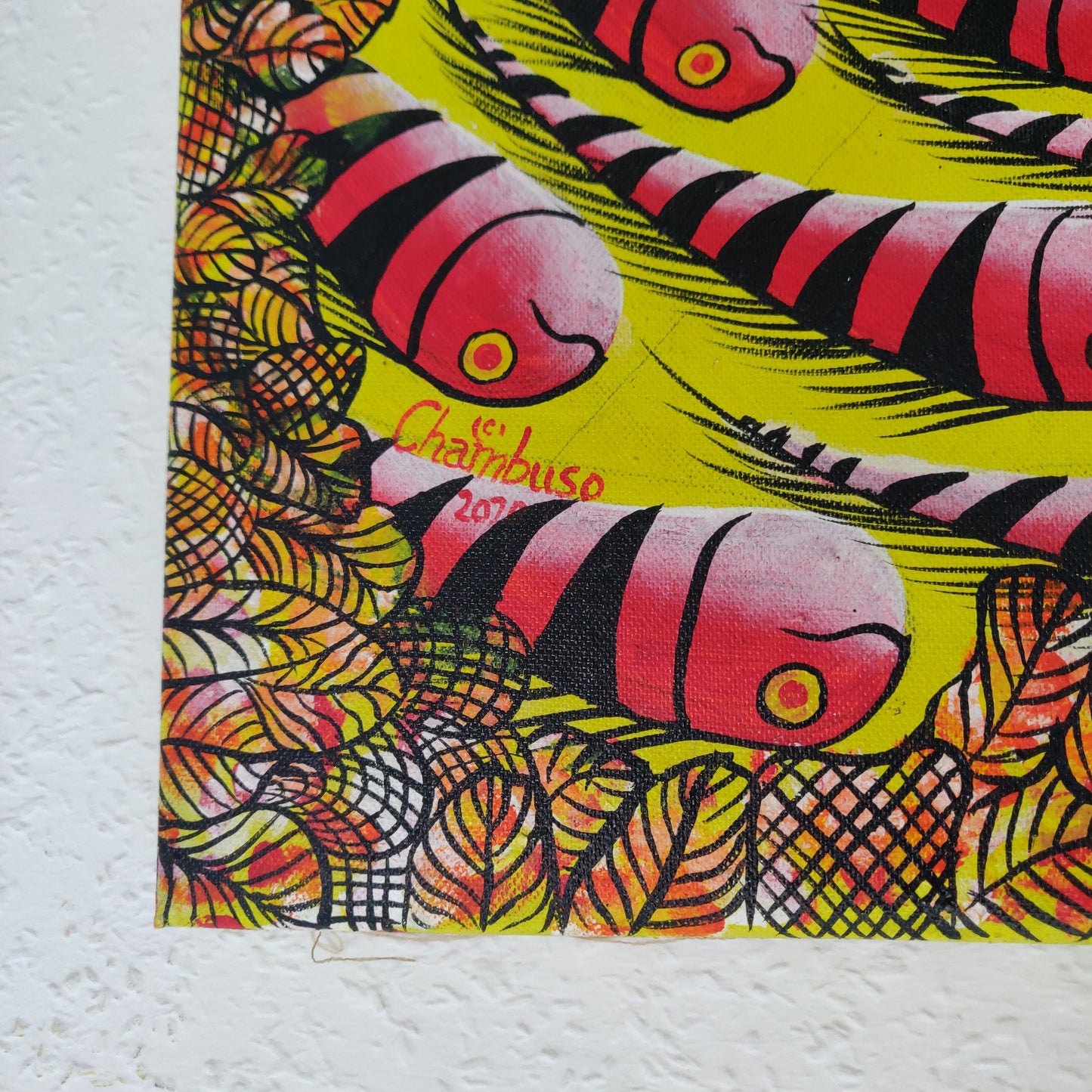 • B-Ware • 'Tinga Tinga' 55 x 55 cm