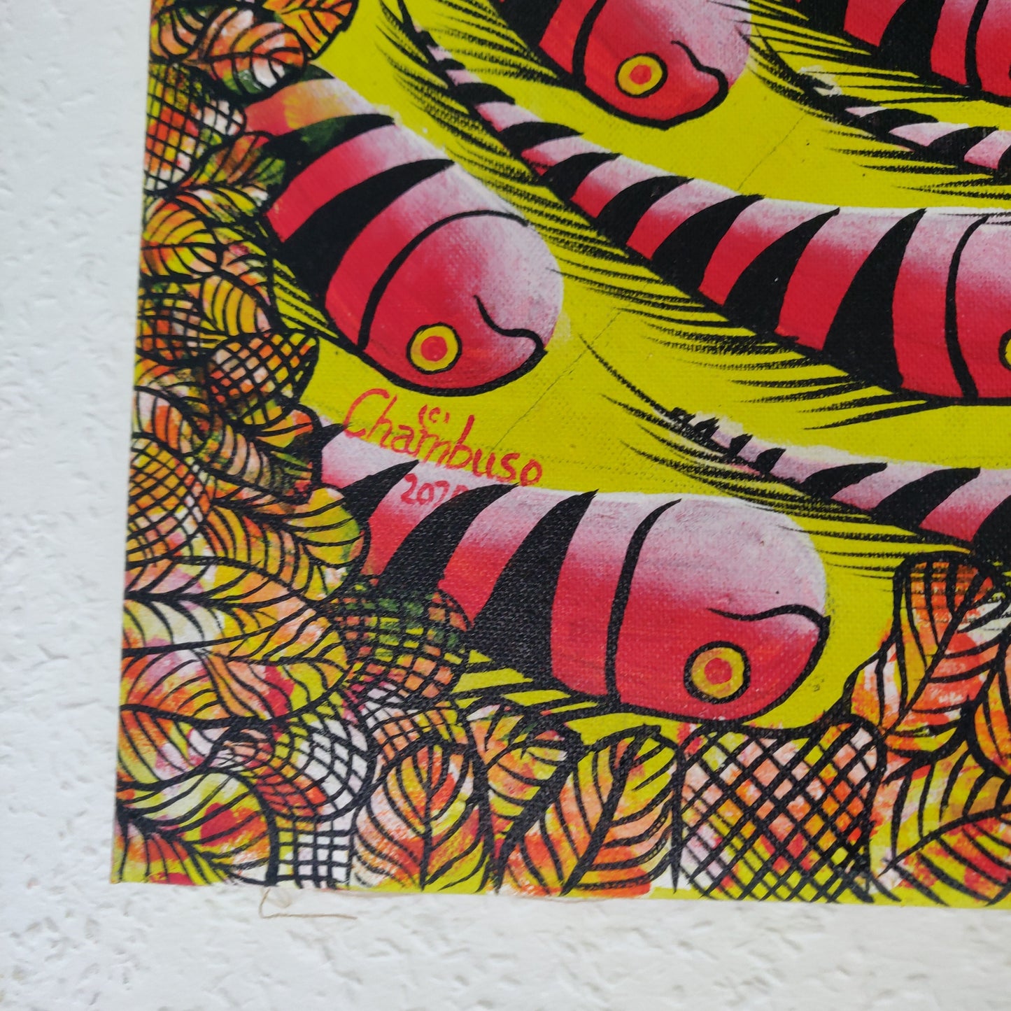 • B-Ware • 'Tinga Tinga' 55 x 55 cm