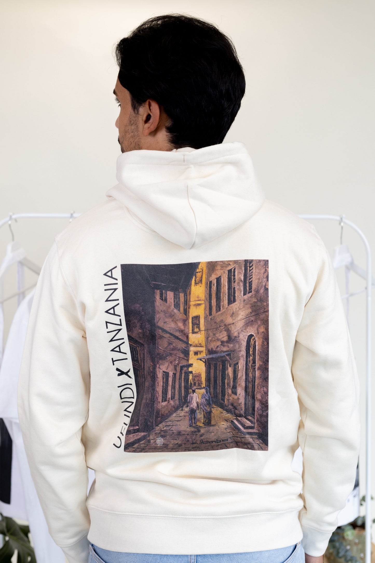 "Zweisamkeit" Cruiser Hoodie - Natural Raw