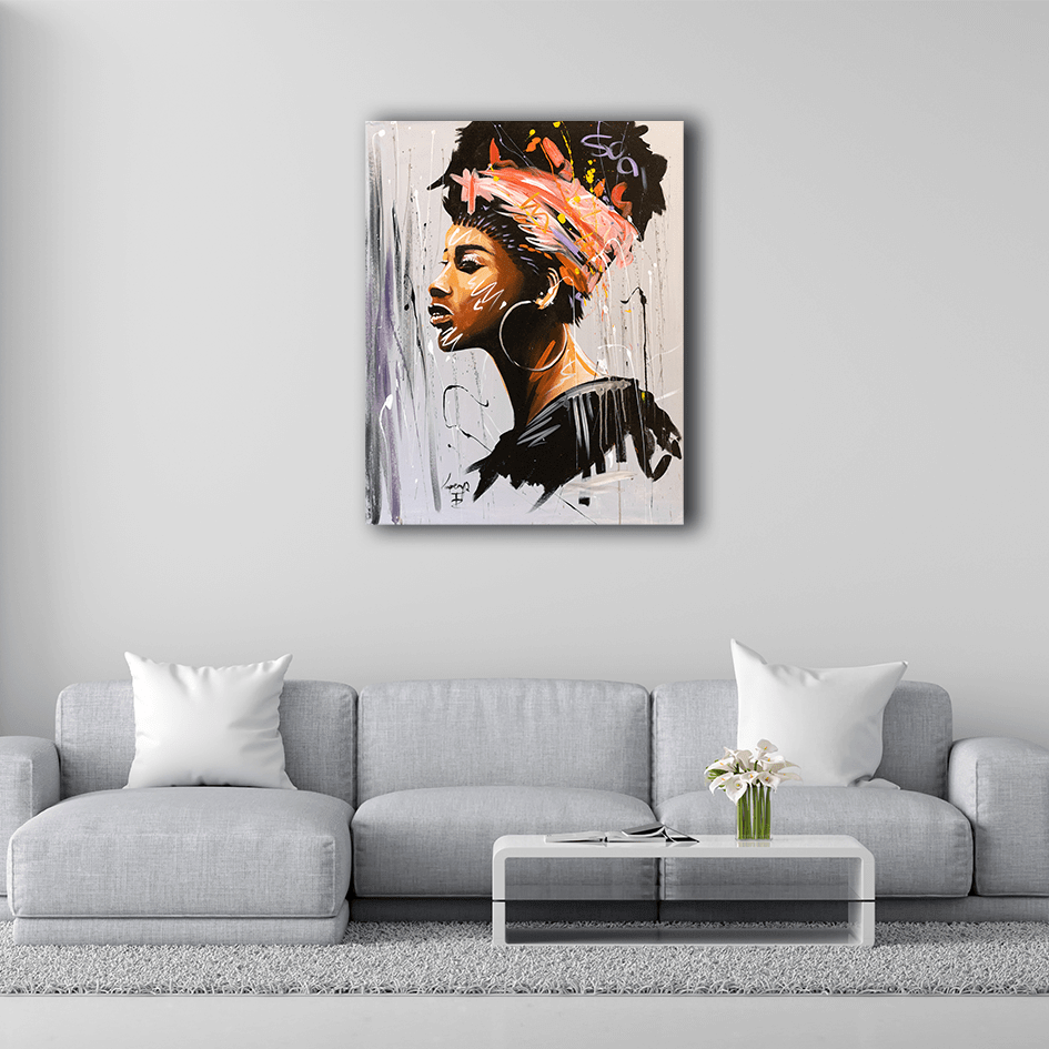 Handmade Painting 'Female Power'