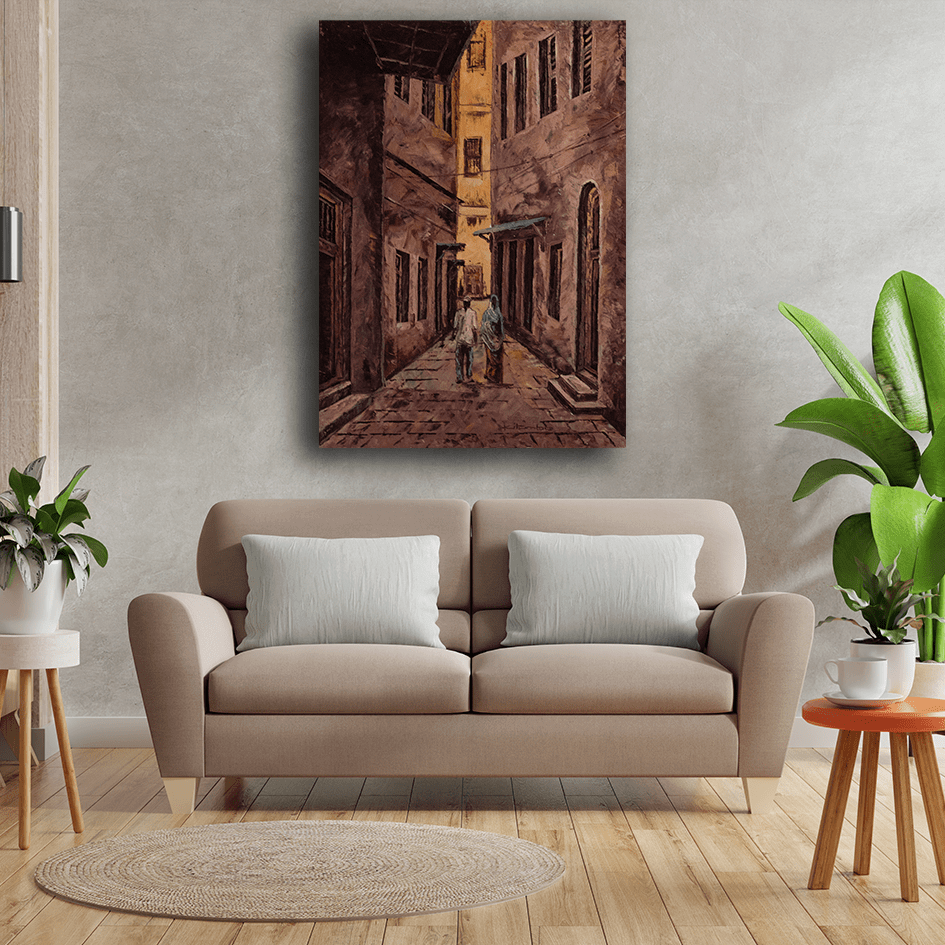 "Zweisamkeit" Handgemaltes Acrylgemälde