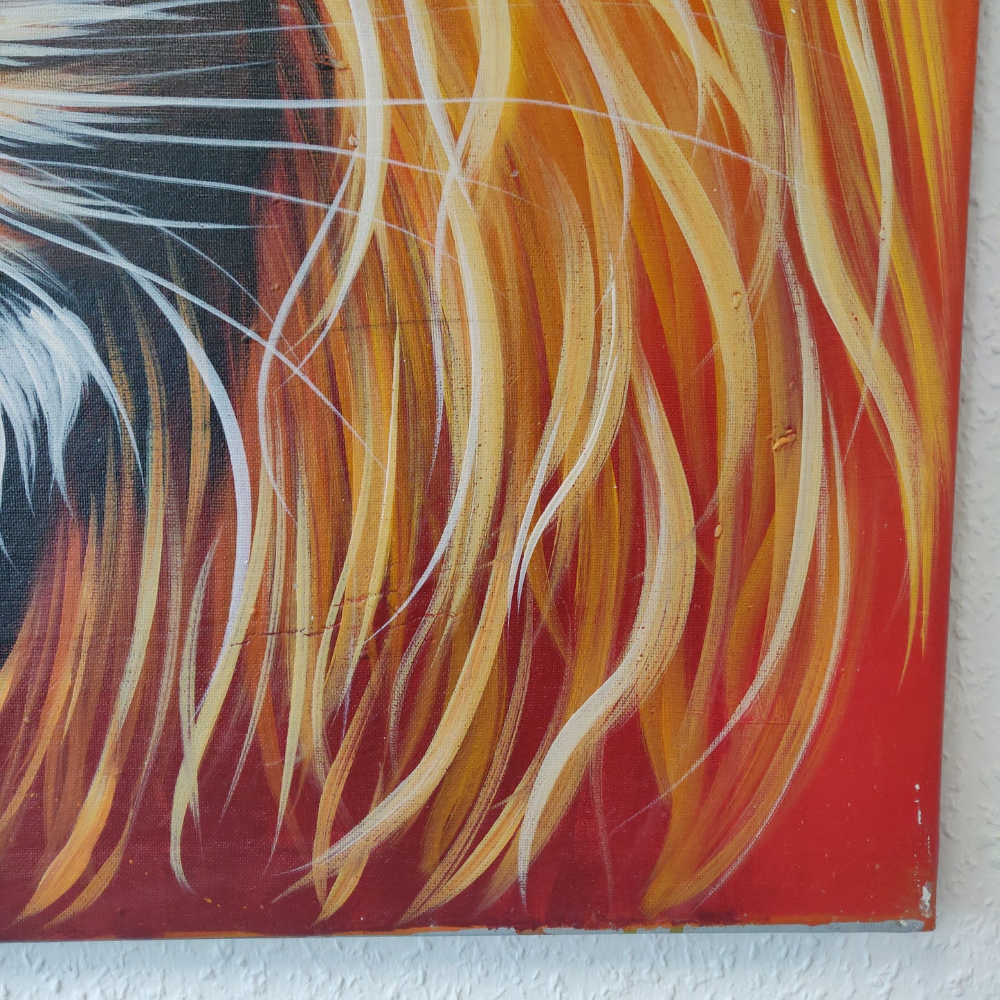 • B-Ware • 'Sanftmütiger Löwe' 100 x 80 cm