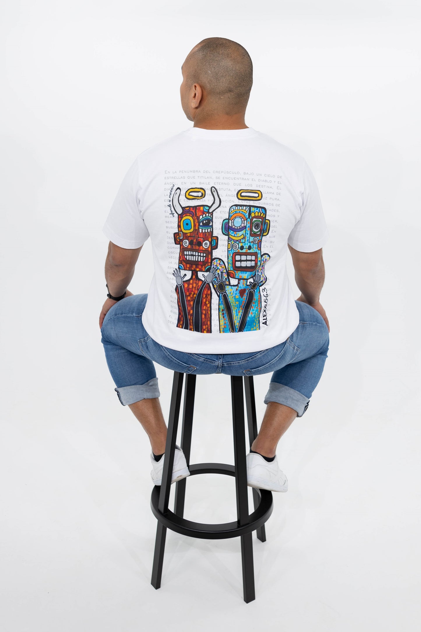 "Ángel y demonito" Relaxed-Fit T-Shirt