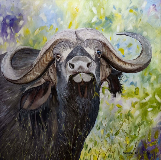 Handmade painting 'Buffalo Dream'