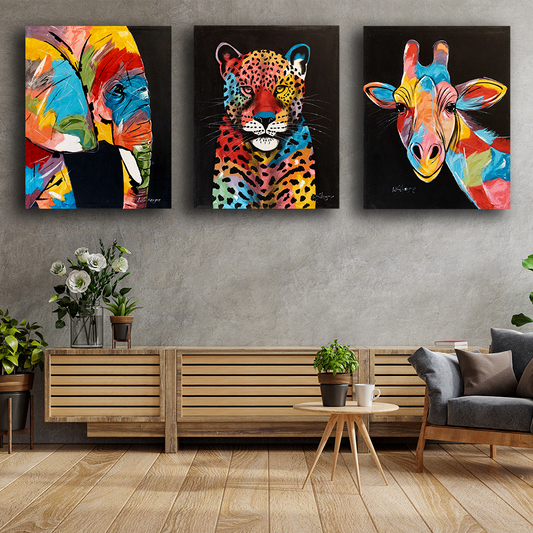 Sikazwe Bundle - Elephant, Cheetah, Giraffe